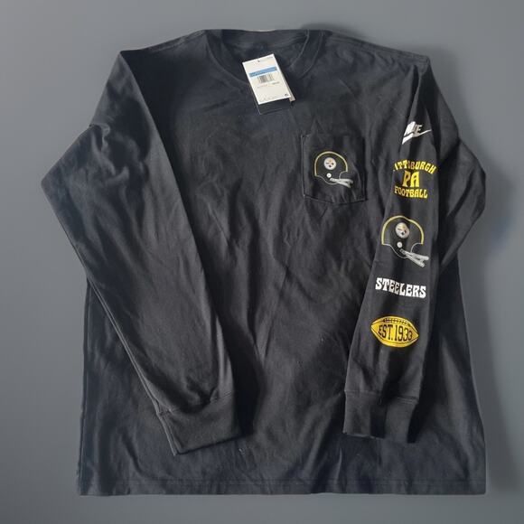 Nike Men’s Pittsburgh Steelers NFL SIZE M MSRP $60 - Picture 1 of 4